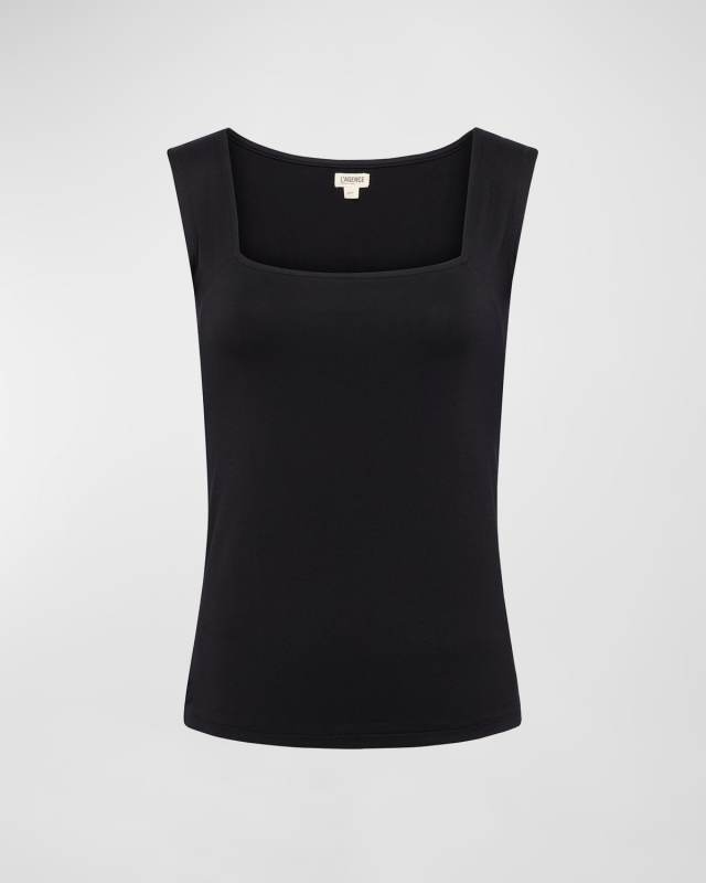 Kaeli Square-Neck Tank Top